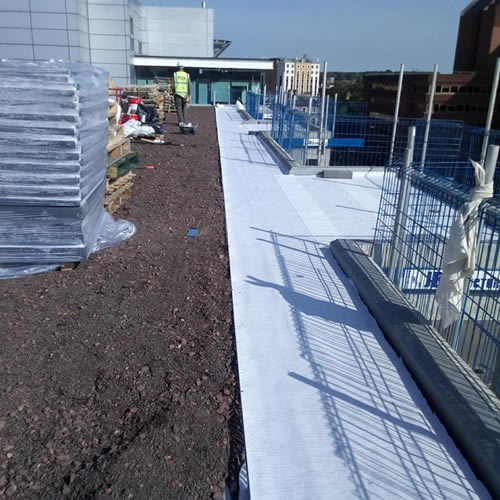 London green roof installation