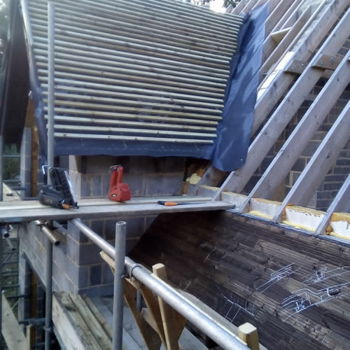 New build roof reading