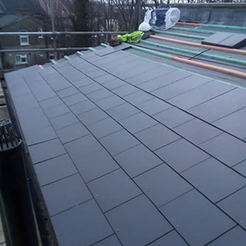 Slate reroofing London