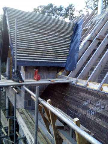 Reslating a roof in Reading