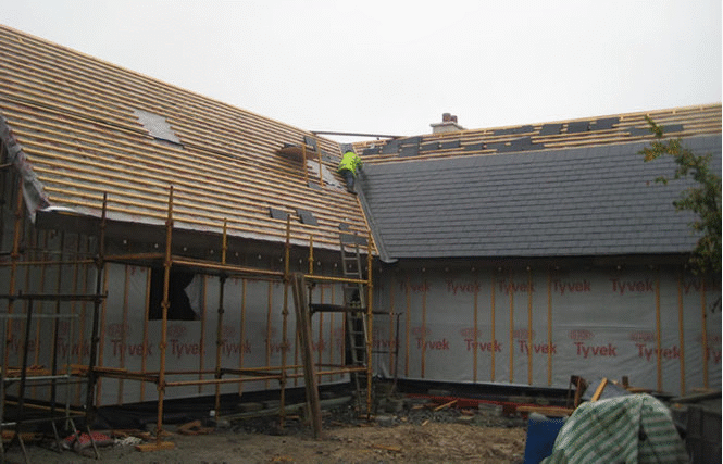 Pitched roof contractor in London