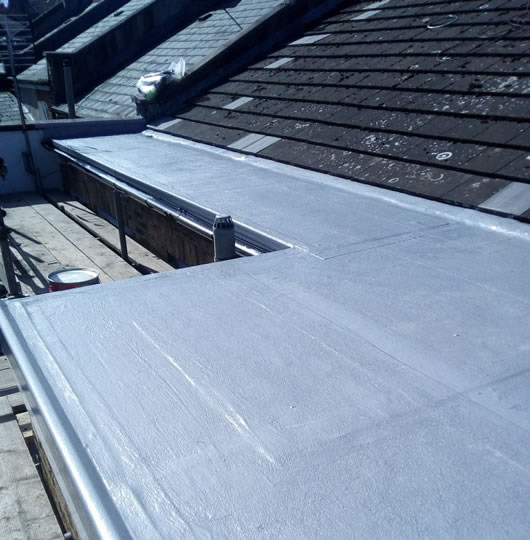 waterproofing flat roof 